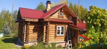 Бревенчатый дом в СНТ Ветеран в Сысерти - sysert.yutvil.ru - фото 1